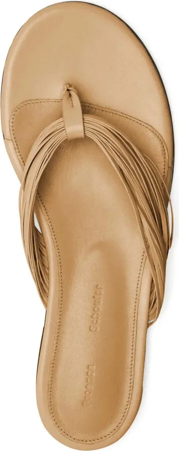 Pleated Thong Sandals - Image 4