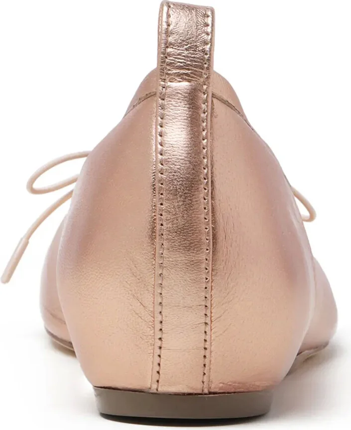 Pleated Toe Ballerina Shoes - Image 3