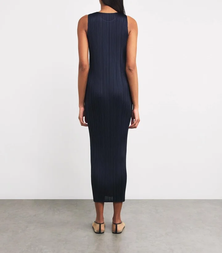 Pleats Please Issey Miyake New Colorful Basics 4 Midi Dress - Image 4