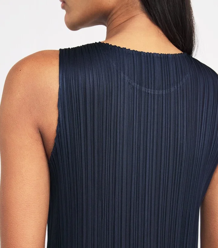 Pleats Please Issey Miyake New Colorful Basics 4 Midi Dress - Image 6