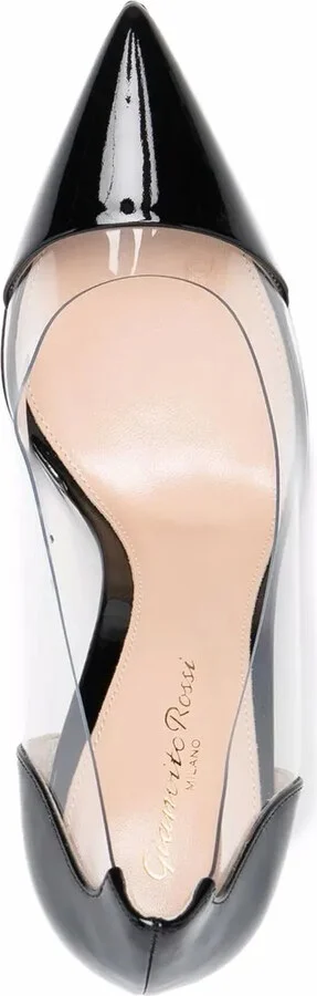 Plexi 105mm patent leather pumps - Image 4