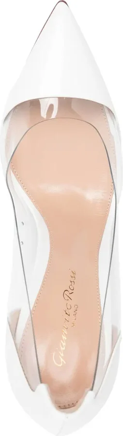 Plexi 105mm patent leather pumps - Image 4