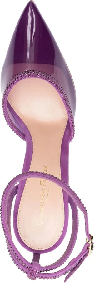 Plexi 110mm crystal-embellished pumps - Image 4
