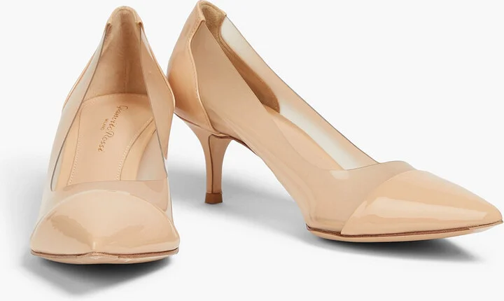 Plexi 55 patent-leather and PVC pumps - Image 2