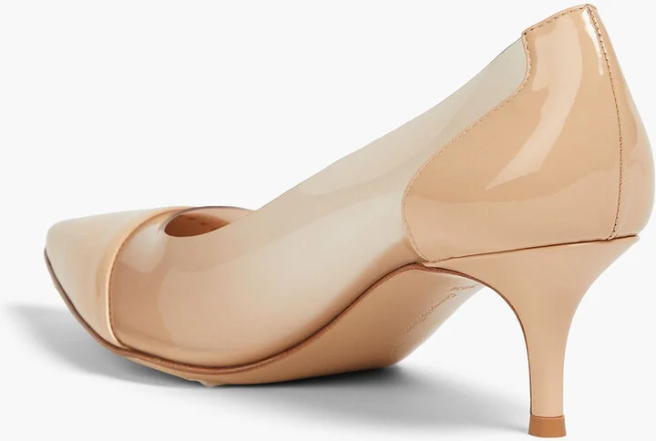 Plexi 55 patent-leather and PVC pumps - Image 3