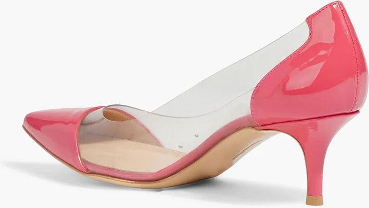 Plexi 55 patent-leather and PVC pumps - Image 6