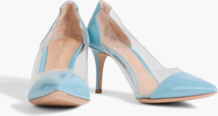 Plexi 70 patent-leather and PVC pumps - Image 2
