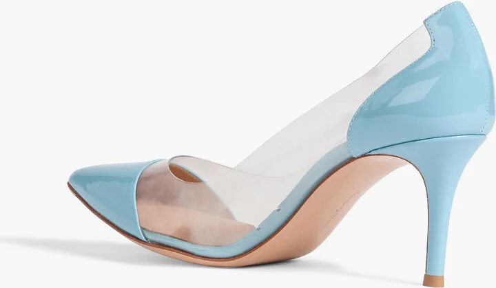 Plexi 70 patent-leather and PVC pumps - Image 3
