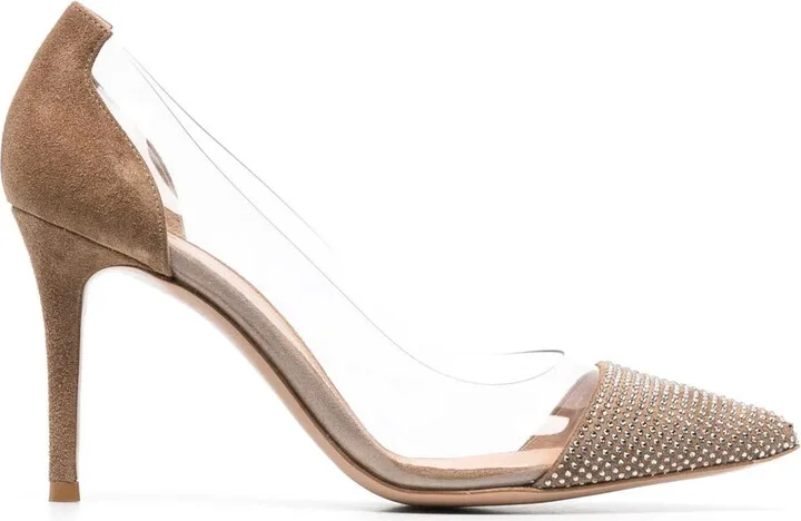 Plexi Glitz 85mm pumps