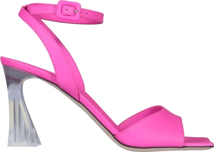 Plexi Heel Sandals
