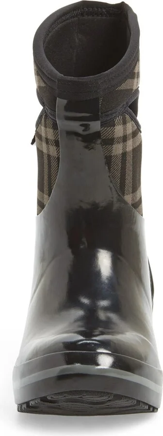 'Plimsoll Plaid' Mid Waterproof Snow Boot - Image 3
