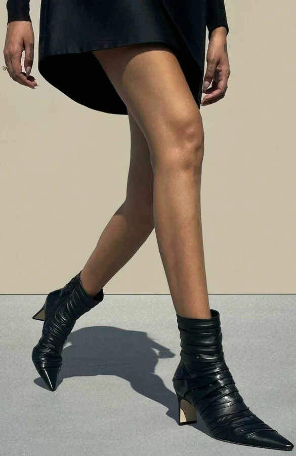 Plisse Ankle Boot - Image 5