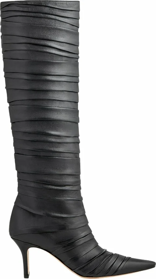 Plisse Knee Boot