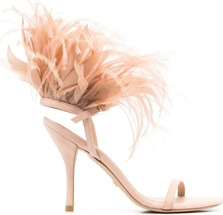 Plume 100mm sandals