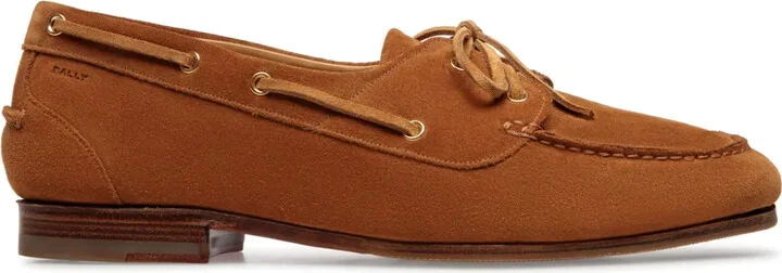 Plume boat shoes