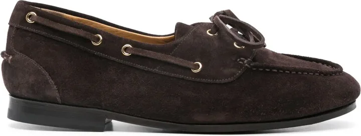 Plume boat shoes