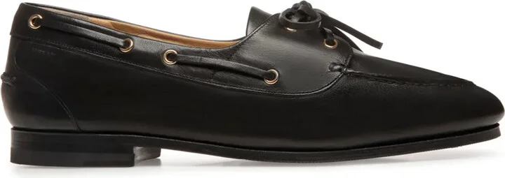 Plume Derby in Leather wide foot morphology