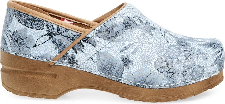 Plume Floral Print Clog - Image 3