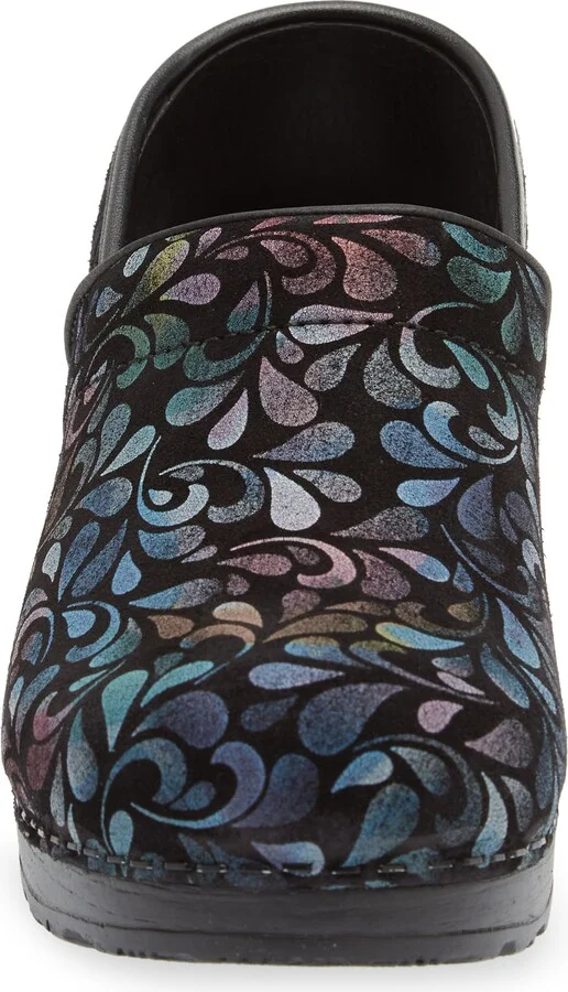 Plume Floral Print Clog - Image 10