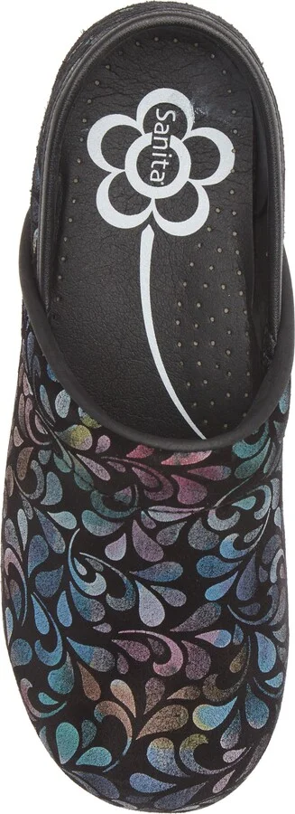 Plume Floral Print Clog - Image 11