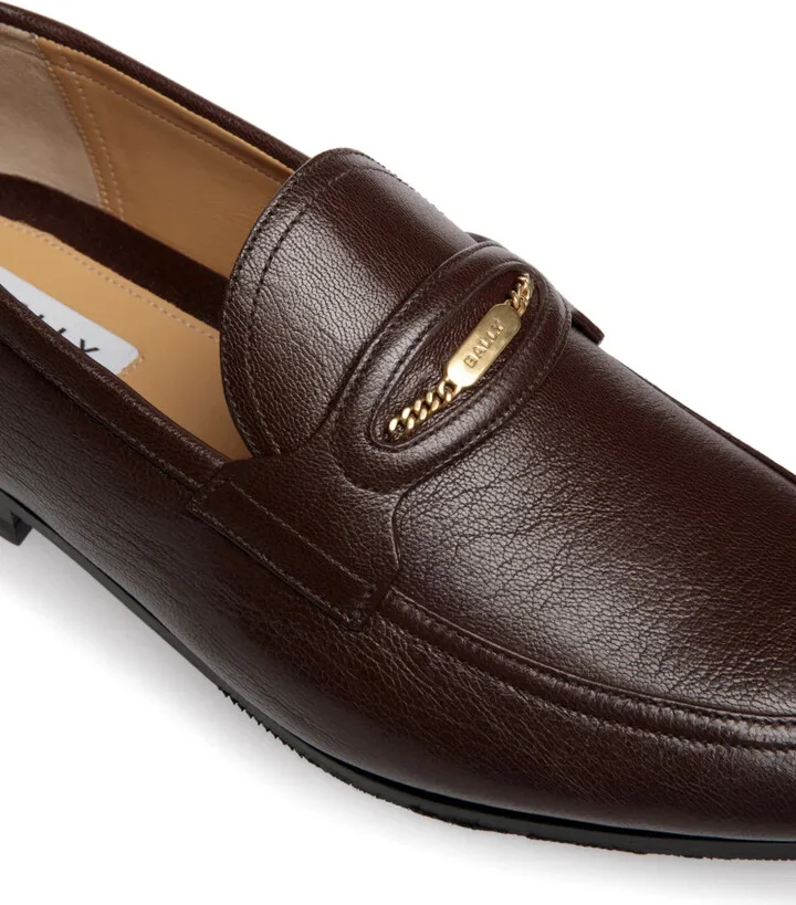 Plume leather loafers - Image 4