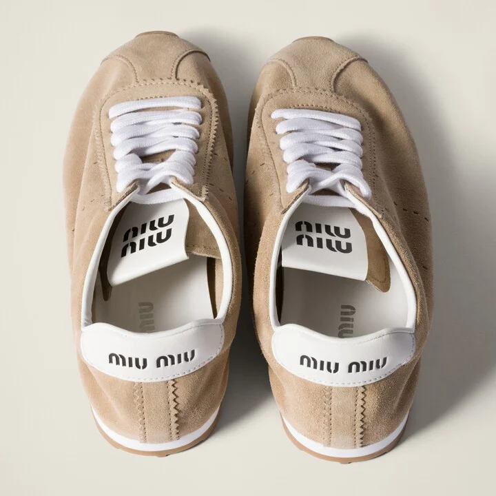 Plume suede sneakers - Image 3