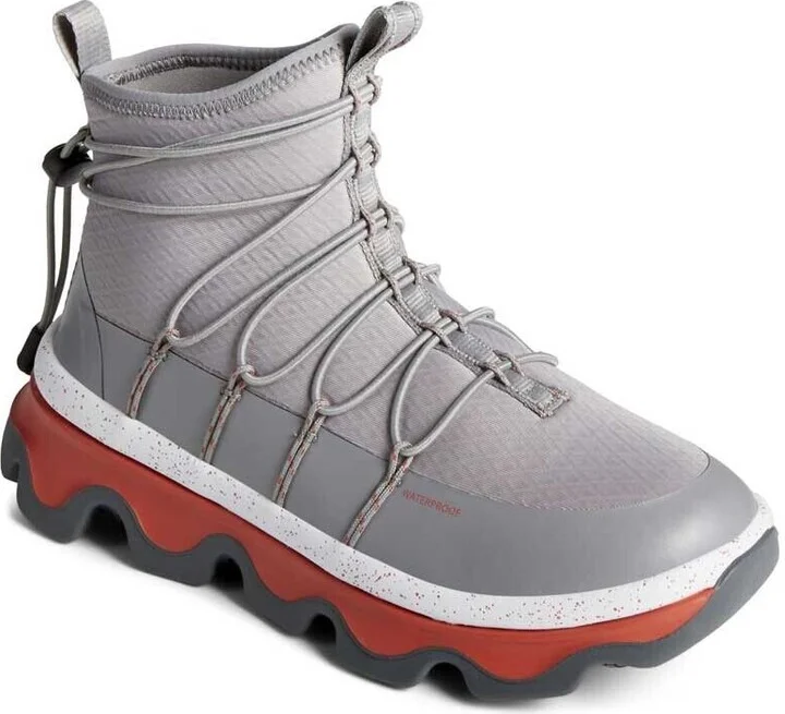 Plushwave 3D STS88071 Boots Women's US 7.5 Gray Waterproof Ankle KHD457