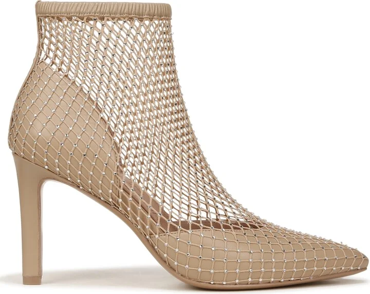 Pnina Tornai for Naturalizer Liebe Evening Dress Booties - Beige Leather/Mesh - Image 2