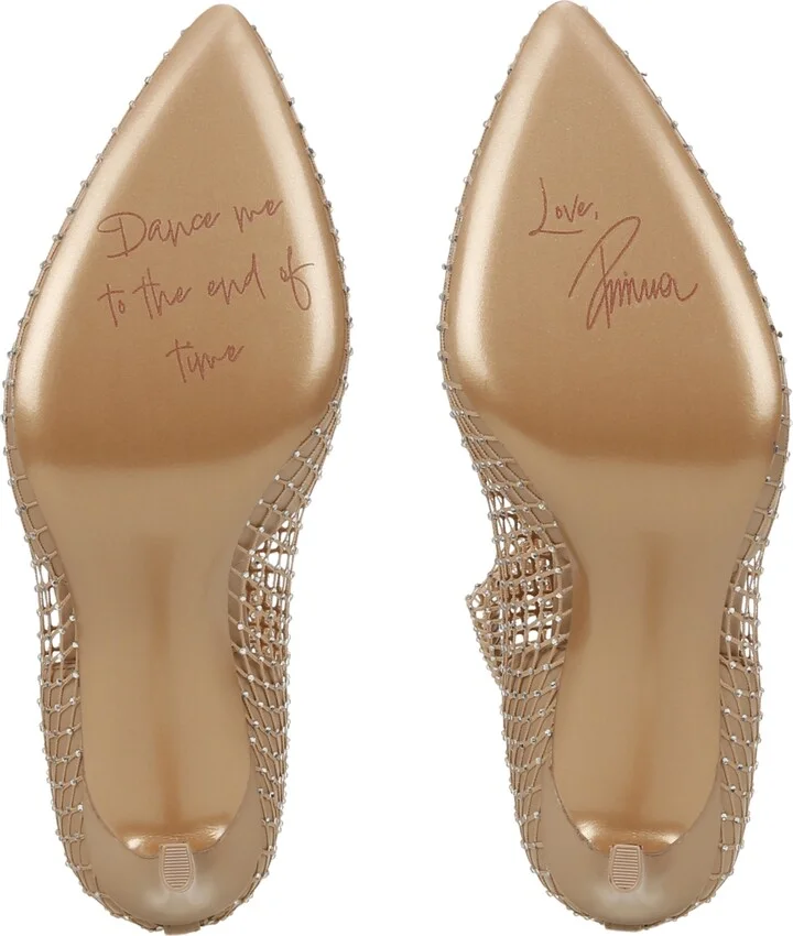 Pnina Tornai for Naturalizer Liebe Evening Dress Booties - Beige Leather/Mesh - Image 5
