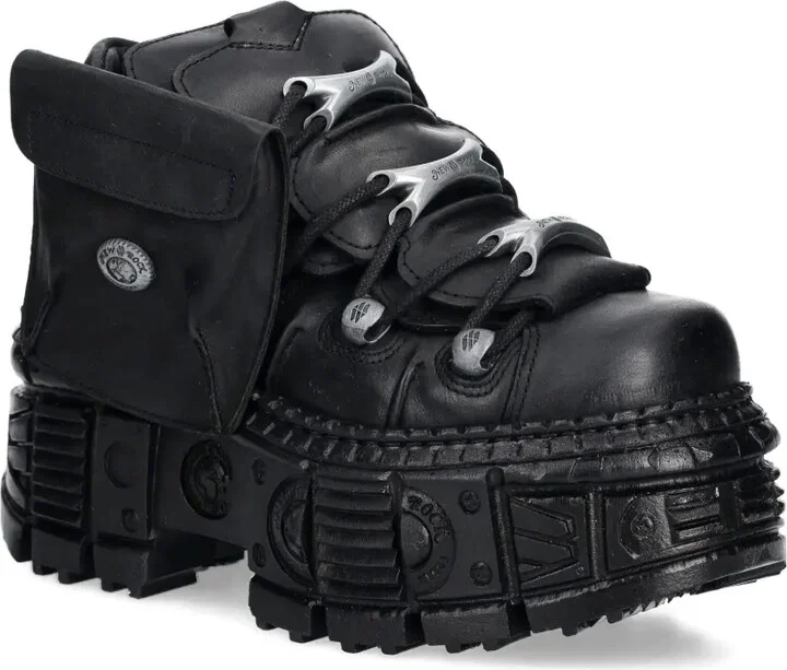 Pocket-Detail Platform Sneakers - Image 2