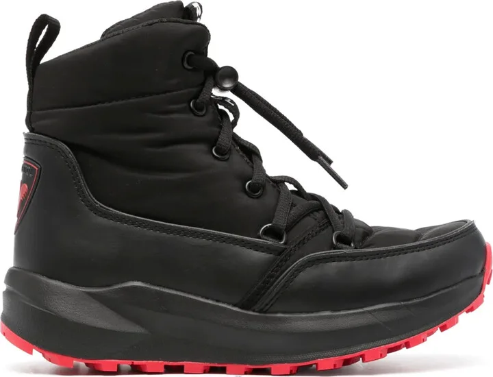 Podium logo-patch boots