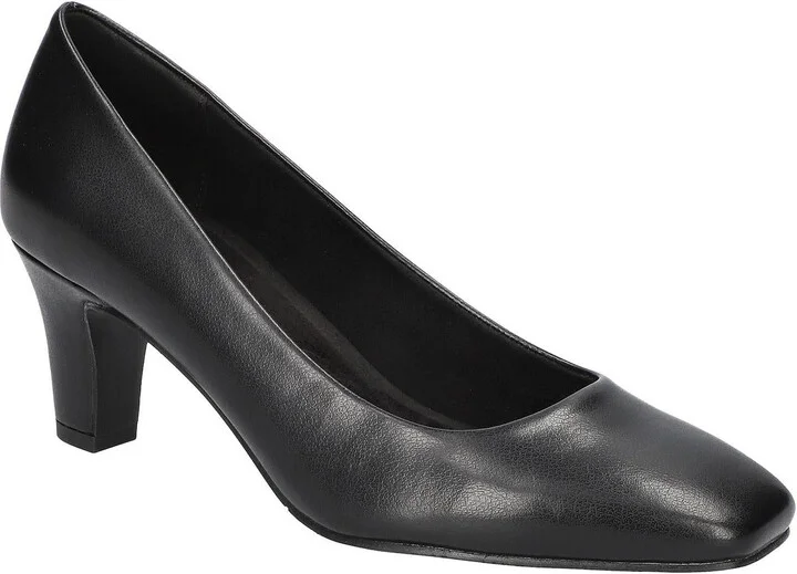 POET Womens Solid Manmade Block Heels