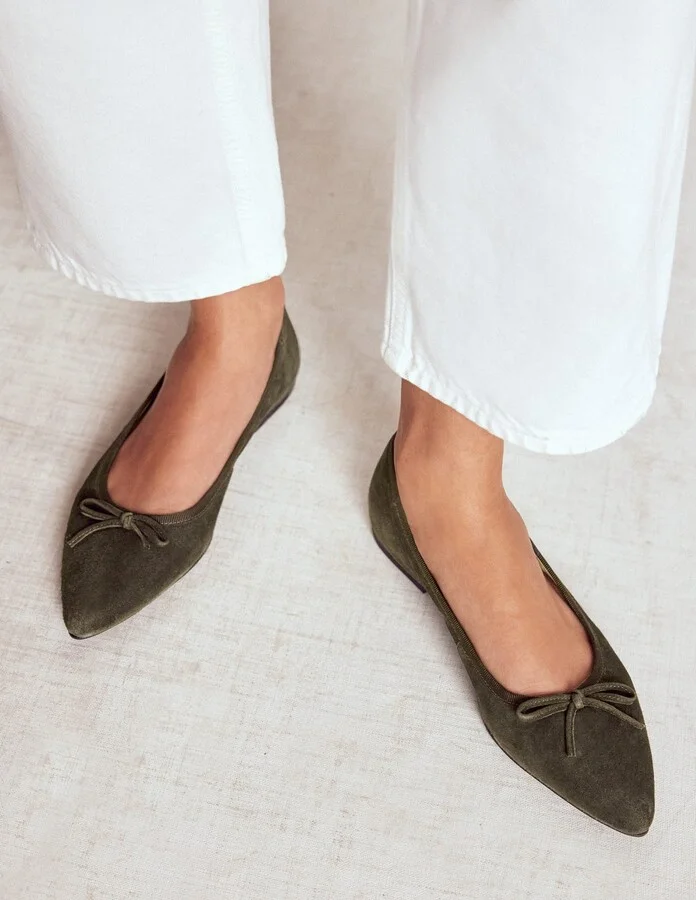Point Ballet Flat, Classic Leopard - Image 3