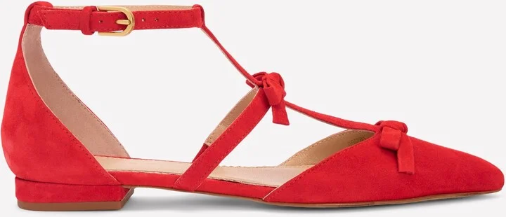 Point Bow Mary Jane, Pillarbox Red