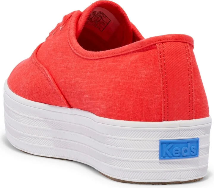 Point Linen Platform Sneaker - Image 2