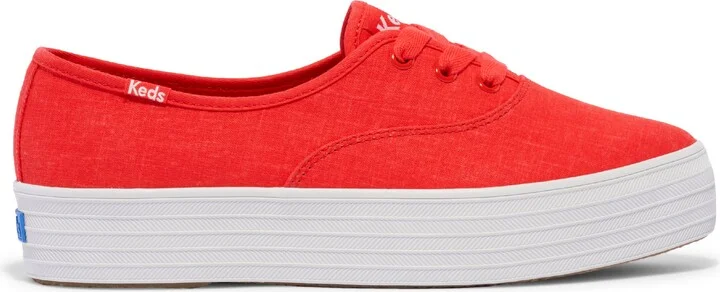 Point Linen Platform Sneaker - Image 3