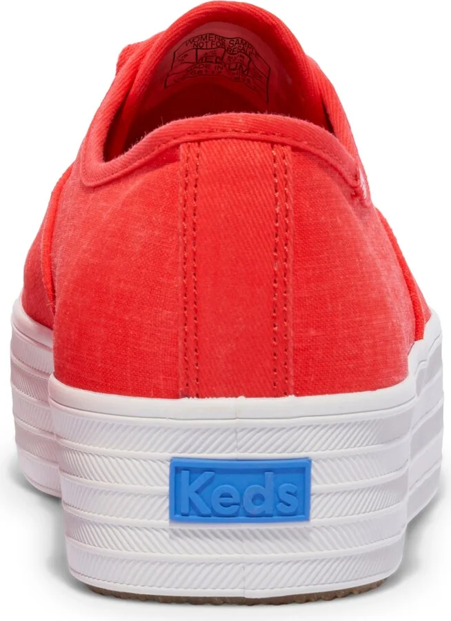 Point Linen Platform Sneaker - Image 6