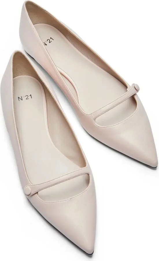 Point-Toe Ballerina Shoes - Image 5