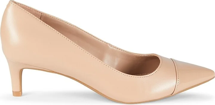 Point Toe Kitten Pumps