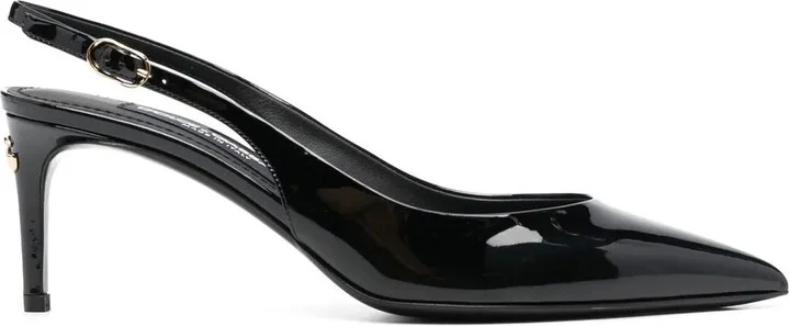 Point-Toe Slingback Pumps