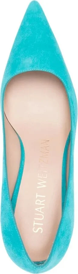 Pointed 70mm Suede Pumps - Image 4
