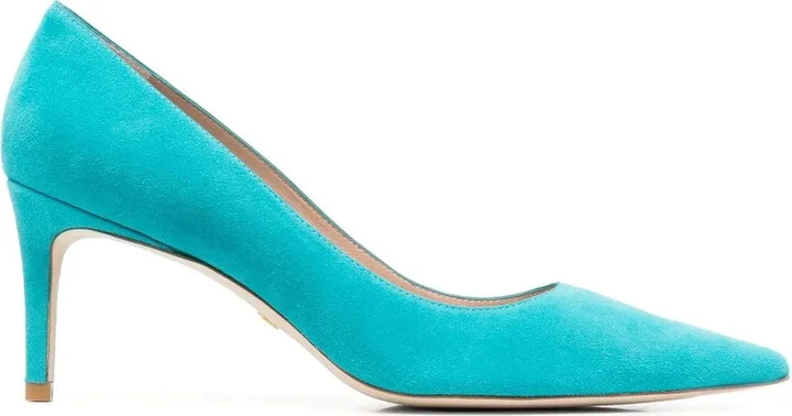 Pointed 70mm Suede Pumps