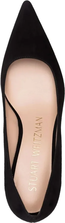 Pointed 75mm Suede Pumps - Image 4