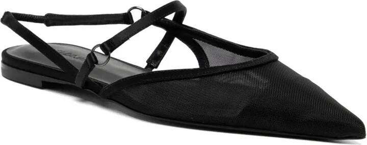 Pointed Flat Pumps - Image 2