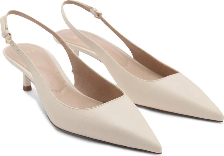 Pointed Kitten Heel Pump