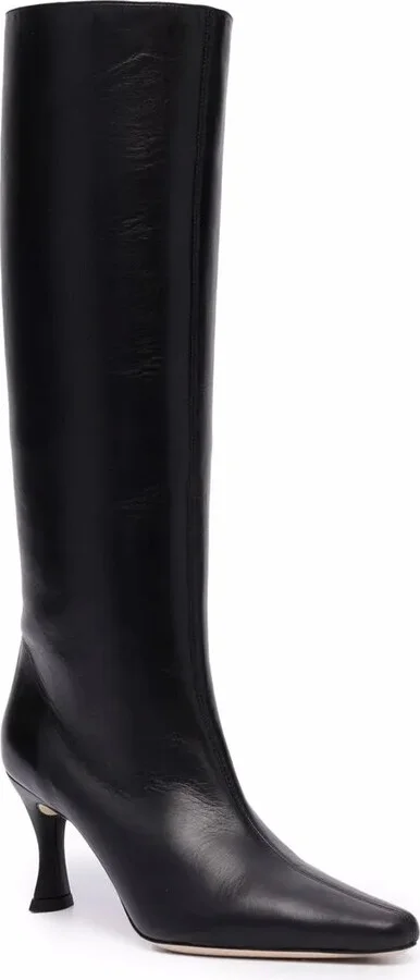 Pointed Knee-Length Boots - Image 2