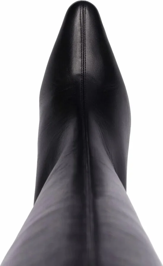 Pointed Knee-Length Boots - Image 4