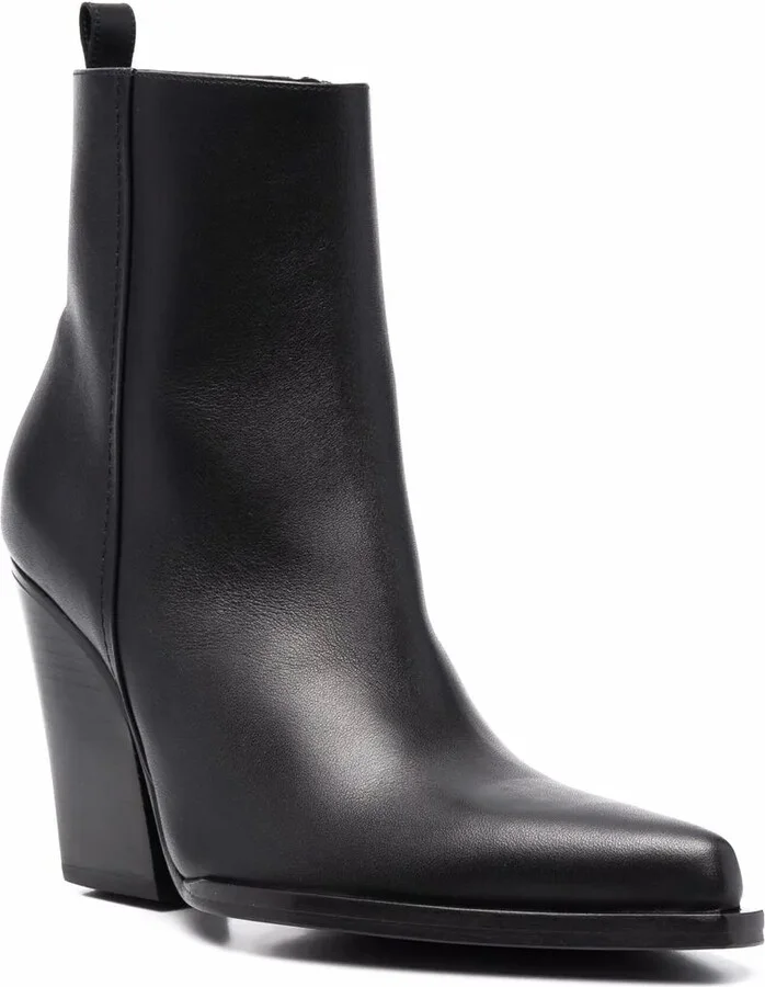 Pointed Leather Boots - Image 2