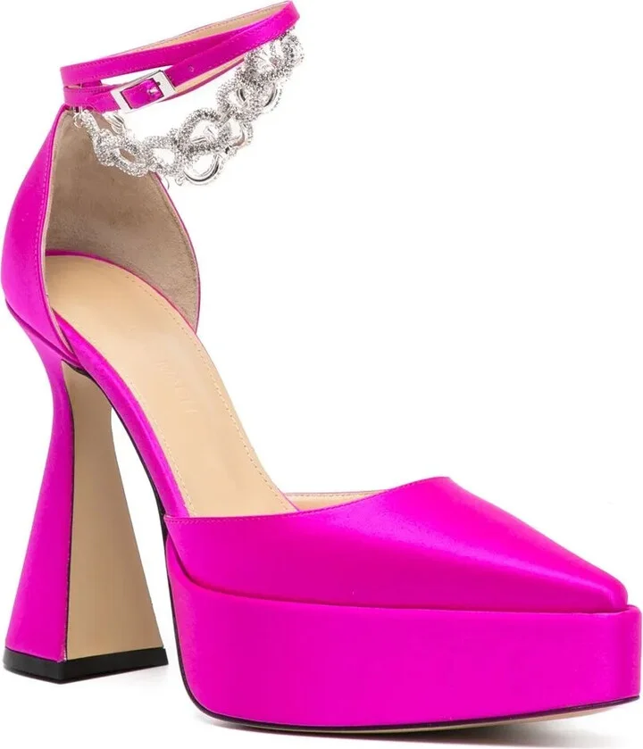 Pointed Platform Pumps - Image 2