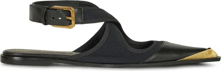 Pointed Slingback Ballerina Shoes